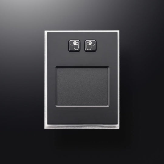 D-8401B-HC Black Embedded Waterproof Metal industrial Pointing Touchpad