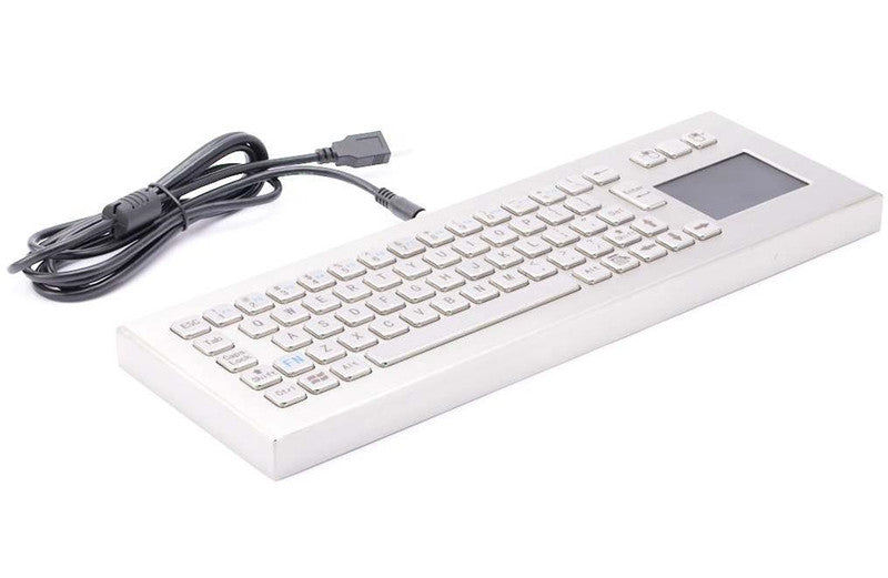 D-8635T DESK Compact Desktop Industrial Touchpad Keyboard