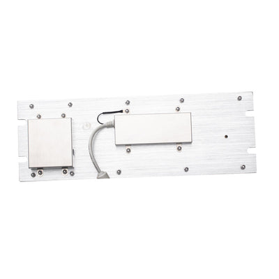 D-8630T Compact Embedded Industrial Stainless Steel Keyboard With Touchpad For Portable UAV ROV Operation Box