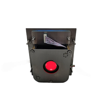 D-8326 Sealed Water-Proof Stainless Steel 36mm LED Backlit Resin Mechanical Medical Industrial Trackball Mouse