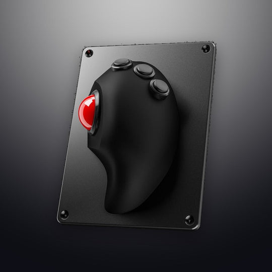 D-8339 IPX6 Rated Ergonomic Trackball Industrial Mouse With 3 NKK Buttons Switch