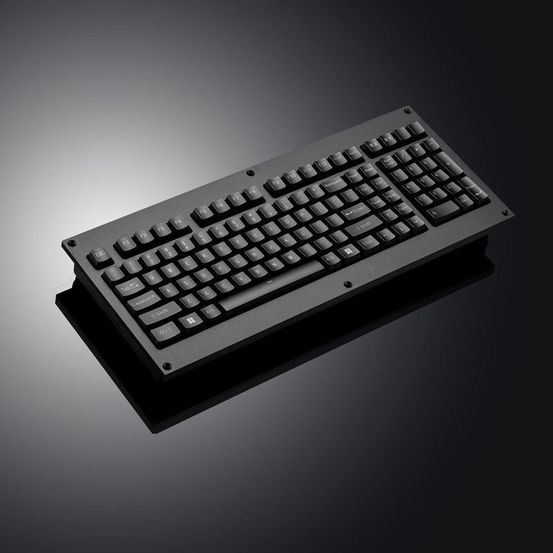 D-8665 Ruggedized Keyboard Full Keys Metal Panel With Mechanical Switch