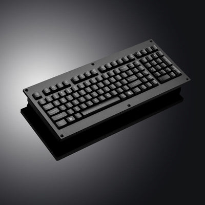 D-8665 Ruggedized Keyboard Full Keys Metal Panel With Mechanical Switch