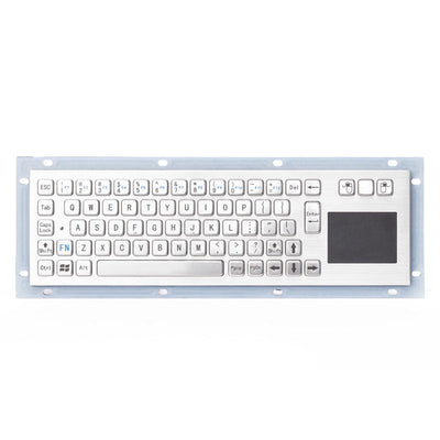 D-8677 Rugged Industrial Metal Keyboards With Touchpad, USB interface