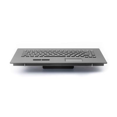 D-5602 Waterproof Dustproof CNC Aluminum Machining Rugged Metal Keyboard With Touchpad For Vehicle System