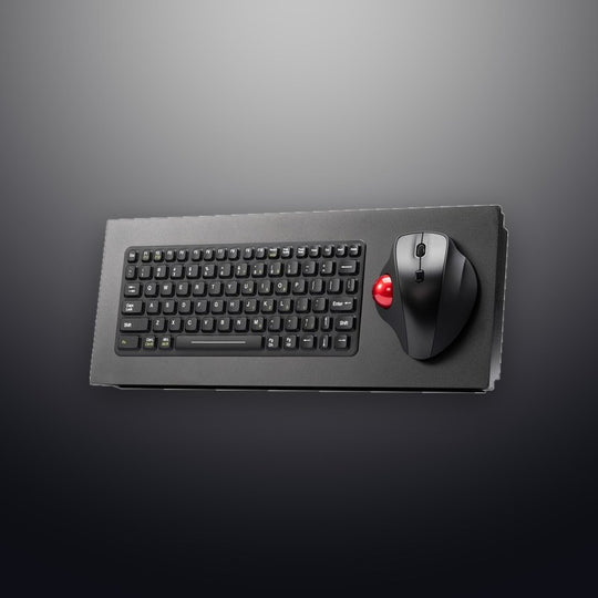81-Key IP65 Dynamic Sealed and Ruggedized Silicone Rubber Industrial Keyboard