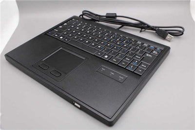 K-819 All-In-One Small Touchpad Keyboard Industrial keyboard for Server Cabinet Terminal