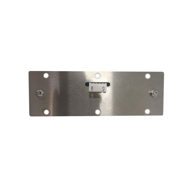 D-8501A Customizable Layout Function Display 4 Keys Rear Panel Mount Metal Keypads Stainless Steel Keyboards