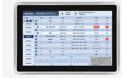 10.1" RK3568 Automatic Control Panel, H1 Frame, Basic I/O, IPS