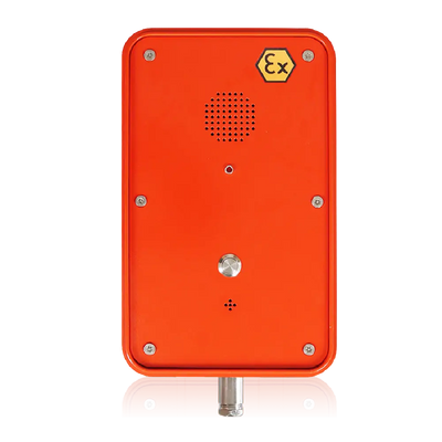 Hands-free explosion-proof telephone