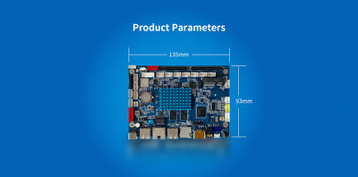 7" Open Frame Android Panel PC RK3288 | IPS Touch, RS232/RS485, Ethernet, HDMI | K3