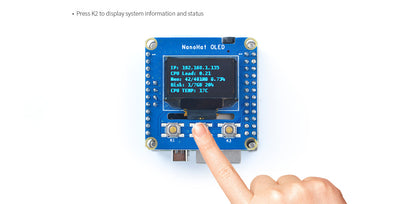 NanoHat OLED for NanoPi NEO/NEO2/NEO Plus2