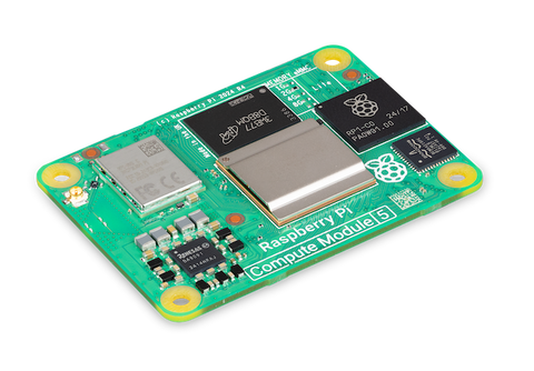 Raspberry Pi Compute Module 5 4GB 64 GB eMMC Wireless – CM5104064