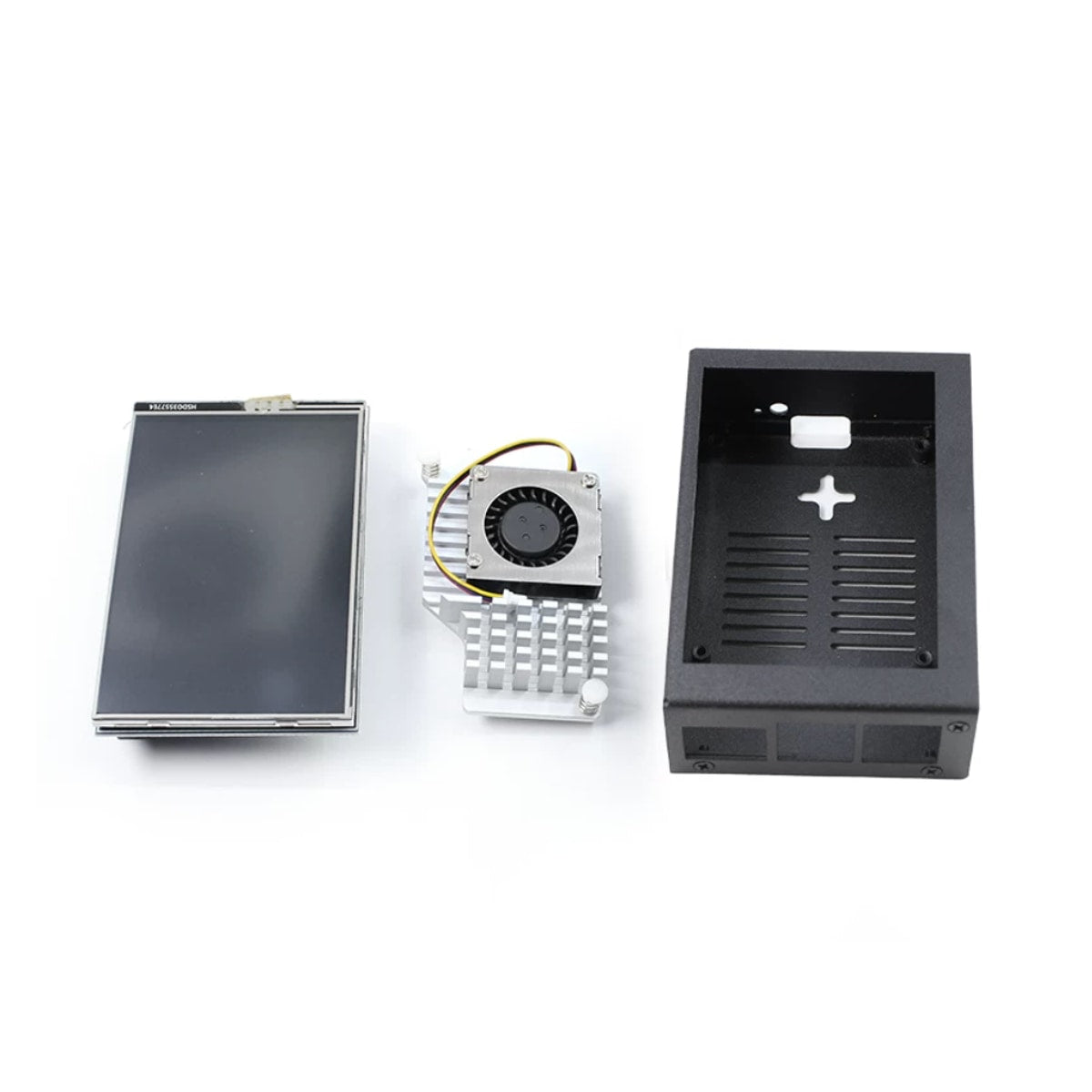 Raspberry Pi 5 3.5-inch TFT Touch Display Kit — Aluminum Case and Cooler