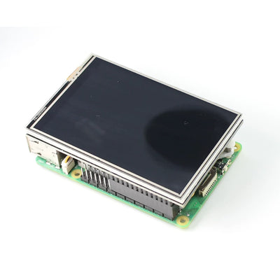 Raspberry Pi 5 3.5-inch TFT Touch Display Kit — Aluminum Case and Cooler
