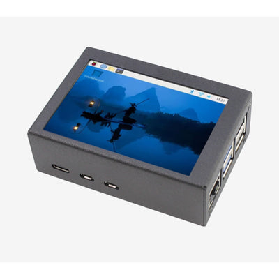 Raspberry Pi 5 3.5-inch TFT Touch Display Kit — Aluminum Case and Cooler