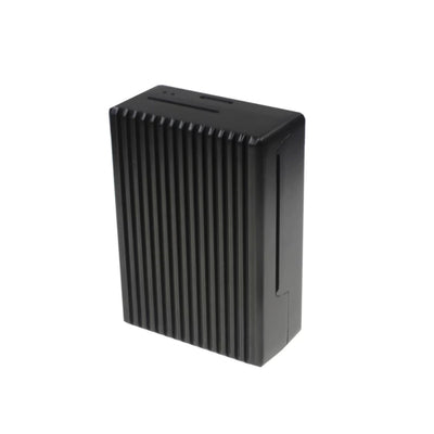 Raspberry Pi 4B Aluminum Cooling Case — Dark Grey