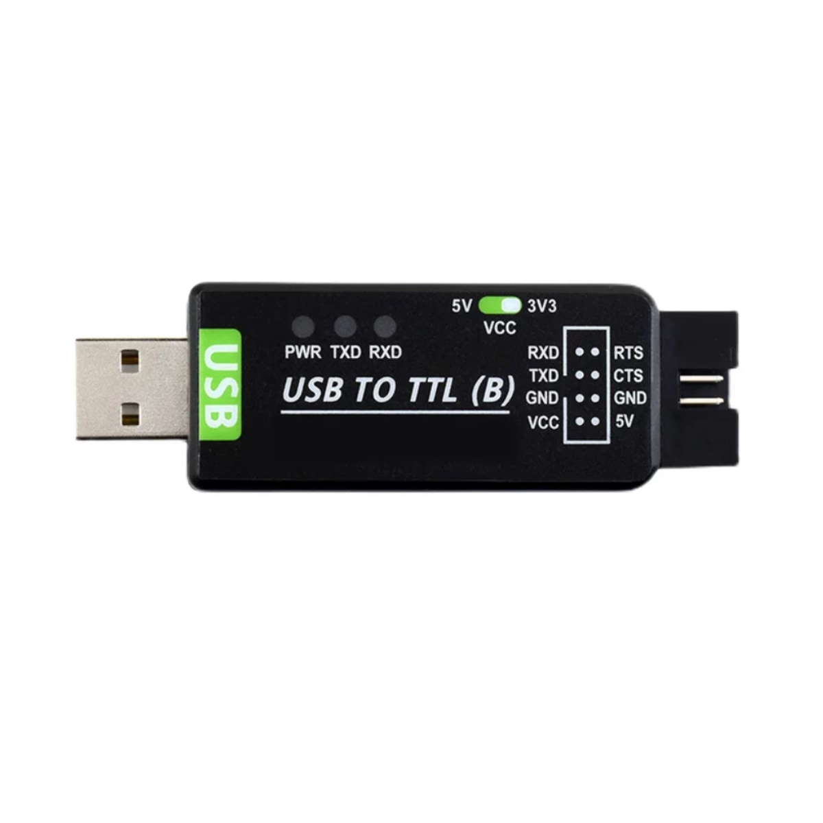 CH343G Industrial USB-TTL UART Converter Module — Pi and MCU