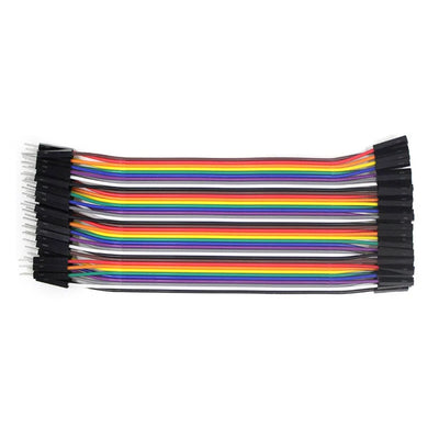 30 cm 40-Pin Male-to-Female Dupont Jumper Cable