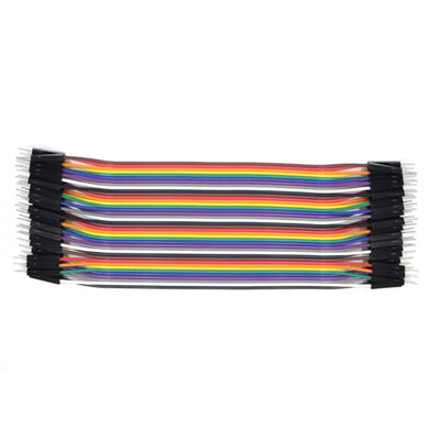 30 cm 40-Pin Male-to-Male Dupont Jumper Cable