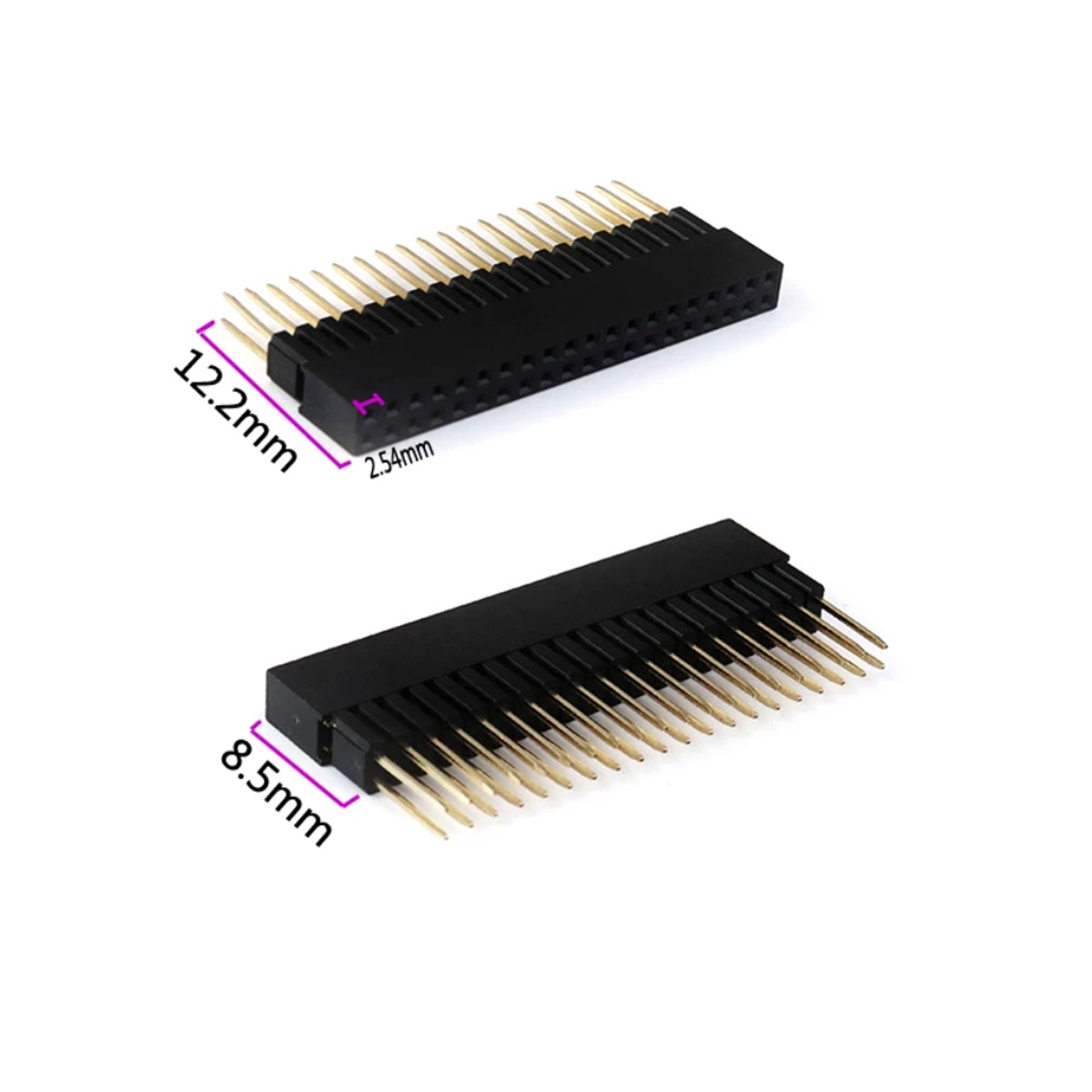 2×20 GPIO Stacking Header for Raspberry Pi 3B / 3B+ / 4B