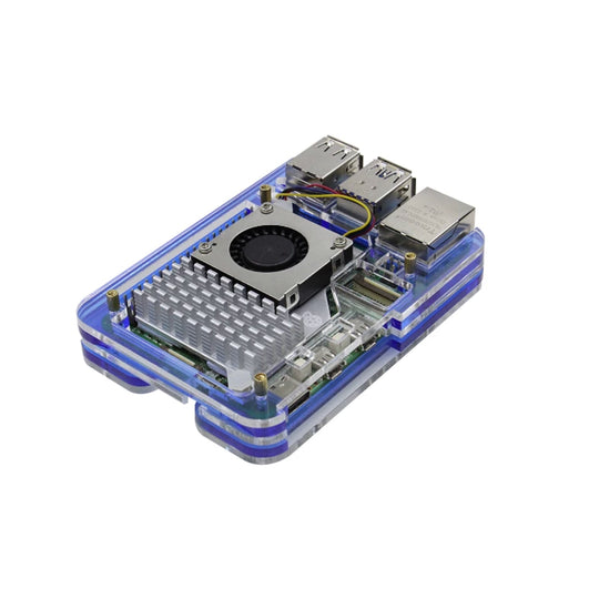 8-Layer Transparent Acrylic Case for Raspberry Pi 5