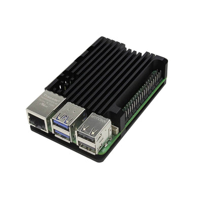 Raspberry Pi 5 Fixed-speed Dual-Fan Aluminum-Alloy Hetsink Cover